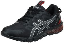 Asics GEL-QUANTUM 90 Gymnastics Shoe, BLACK/ELECTRIC RED