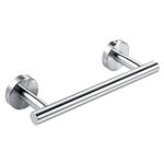 YUET Towel Rail 23CM Brushed Finish Hand Towel Holder Bar Bathroom Holders For Bathrooms Kitchen Dish Cloths Hanger 304 Stainless Steel RUSTPROOF Wall Mounted 9'' Silver