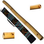 Australian Treasures - DIDGERIDOO: Bamboo PRO-series 120cm - including didgeridoobag. Didgeridoo for beginner.