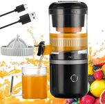 Electric Citrus Juicer Portable Rechargeable Juicer Machines with USB Cable Used for Making Fresh Orange Juice, Suitable for Oranges,Lemons, Kiwis,and Grapefruits