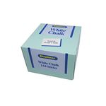 Stephens White Chalk Box of 144 Sticks, Ideal Toys For Kids, Mess-Free Alternative To Paint, Colouring For Craft And Board, Pavement Painting Drawing, Or Blackboard Writing