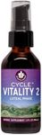 WishGarden Herbs Cycle Vitality 2 Luteal Phase - Plant-Based Progesterone Supplement with Wild Yam & Vitex Chasteberry Supports Healthy Menstrual Cycles, Fertility & Healthy Progesterone Levels, 2oz