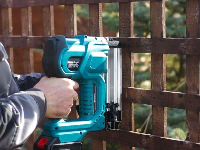 18 Gauge Cordless Nail & Staple Gun for Makita 18V – 2-in-1 Electric Nailer for Upholstery & Woodworking, Tool Only