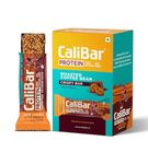 CaliBar 10Gm Protein Bar - Roasted Coffee Bean Crispy Bar With Real Coffee, No Added Sugar, Gluten-Free, 4G Fiber, No Preservatives, Delicious Taste & 100% Veg. (6 Bars)