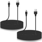 Smays 15 ft Long Mini USB Cable for