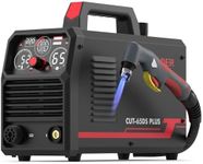 YESWELDER Plasma Cutter, 65Amp 110V/220V Non-High Frequency Non-Touch Pilot Arc 4-In-1 Plate Cutting/Grid Cutting/Gouging/Marking Multifunctional Plasma Cutting Machine CUT-65DS PLUS