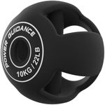 POWER GUIDANCE Spherebell Dumbbells + Kettlebell, Achieve Peak Exercise Performance while Minimizing Stress on Joints (Black-22LB)