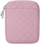 Cayeelu Padded Sleeve Pouch for 6 Inch eBook/E-Reader (Pink-6)