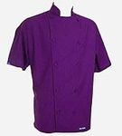 CHEFSKIN Purple Chef Jacket Adults 