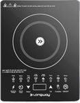 Longway Touchcook IC 2000 Watt Induction Cooktop with Auto Shut-Off & Over-Heat Protection | 1-Year Warranty | (Black, Touch Button)