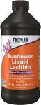 Now Foods, Liquid Sunflower Lecithin, Vegan, 473ml, Lab-Tested, Soy Free, Gluten Free, Non GMO