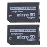 SG Store 2pcs Micro SD to Pro Duo M