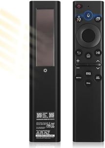 New BN59-01385A Solar Voice Remote Replacement for Samsung TV Remote with 4 Shortcut Buttons, Compatible with Samsung Smart TVs 2021 2022 2023 4k 8K Ultra HD Neo QLED, The Frame and Crystal UHD Series