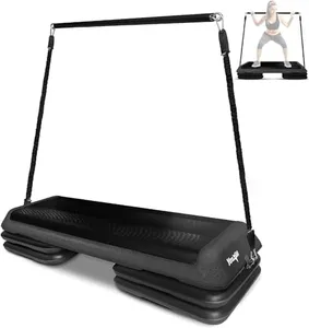 Yes4All Step Platform Squat Adapter Series_Black