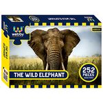 Webby The Wild Elephant Jigsaw Puzzle, 252 Pieces