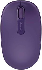 Microsoft Wireless Mobile Mouse 1850 - Ratón inalámbrico, Compatible con Windows 7/8, Color Morado
