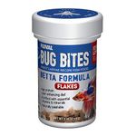 Fluval Bug Bites Betta Flakes - 18 g (0.63 oz), N/A