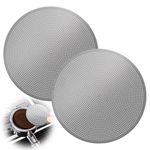 2 Pcs Metal Coffee Filter for AeroPress for Go & Original, Enjoy Fuller Bodied Flavour, Eco-Friendly Alternative to Paper Filters, Easy Clean, Reusable Metal Filter, Experience Rich Coffee