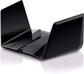NETGEAR Routeur WiFi 6 AX12 Nighthawk Tri-Bandes 12 flux (RAX200) - WiFi AX11000 (Vitesses jusqu'à 10.8 Gbit/s) | Couverture jusqu'à 230 m²