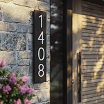 House numbers | vertical and horizontal address sign | address sign | vertical house number | gift for new home | address plaque | durable address plaque sign