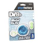 YOYO FACTORY DV888 Metal Yo-Yo - Blue, Aluminium, Beginner Friendly, Spare String Included