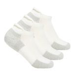 Thorlos Padded Running Roll Top Sock, 3 Pack White L