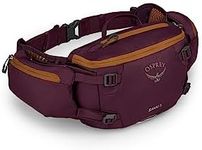 Osprey Savu 5L Unisex Biking Waist Pack, Aprium Purple