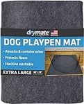 Drymate Dog Playpen Mat, Absorbent,