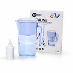 BePURE Alkaline Filter Pitcher 2.5L | Get Balanced Ph Upto 9 | Alkaline Water Filter | Ideal For Acidity Issues| 3 Stage Water Filtration Process| Free Ph Test Kit Included, Transparent