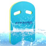 STRAUSS Swimming Kick Board | Floating Board for Swimming Pool Training Aid Exercise Equipment | Swimming Accessories for Adults and Kids | Swimming Float Pad for Beginners,(Blue)