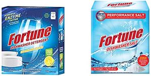 Fortune Dishwasher Detergent Bar 1 Kg - Compatible with All Dishwasher Brands & Dishwasher Salt - 1 kg