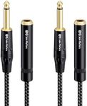 Cable Matters 2-Pack 1/4 Inch Mono 