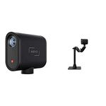 Logitech Mevo Start, Wireless Live Streaming Camera, 1080p HD Video Quality and Mevo Floor Stand - Black