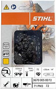 Stihl 14" Chainsaw Chain Loop (71 PM3 72 Drive Links) 3670 005 0072