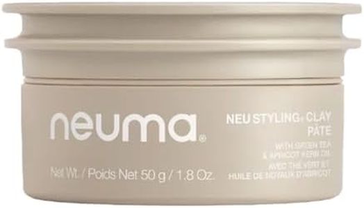 NEUMA Neu Styling Hair Clay 1.8 Fl. Oz. Strong Hold Texturizing with Lavender, Mandarin & Vanilla Scent, Hair Clay for Men & Women