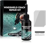 Windshield Repair kit, Windshield Crack Repair Kit Fix for Car, DIY Glass Cracked Repair Kits, Glass Scratch Remove Liquid for Quick Fix Windscreen Cracks