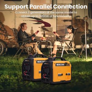 maXpeedingrods 2300W Inverter Generator – Portable Quiet Power