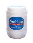 SOFSKIN (American Brand) 100% Pure White Petroleum Jelly IP, pH 5.5 No Skin Allergy (No Smell) Exp. 5 yrs. - 1 KG