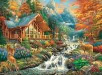 Buffalo Games - Alpine Serenity - 1000 Piece Jigsaw Puzzle with Hidden Images