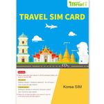 Korea SIM Card 30Days, Activation Required, Prepaid Data Only Korean SIM Card, 3 in 1 SIM Card, 4G High-speed Operation Network