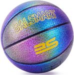 BALSMART Youth Outdoor Basketball Size 5 - Purple Basketball Gifts for Boys Girls and Kids