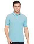 Allen Solly Men's Regular Fit T-Shirt (ASKPCURGFK82813_Teal M)