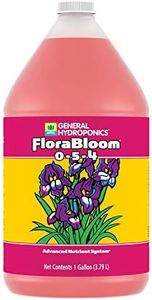 General Hydroponics FloraBloom 0-5-4, Use with FloraMicro & FloraGro for A Tailor-Made Nutrient Mix, Provides Nutrients for Reproductive Growth, Ideal for Hydroponics, 1-Gallon