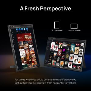 ARZOPA 16" 2.5K Portable Monitor – QHD HDR USB-C HDMI, IPS Eye Care