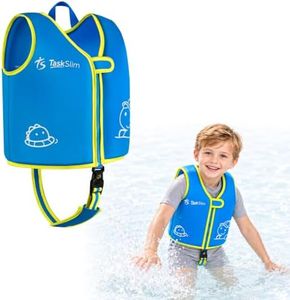Blue Dino Swim Vest Trainer Boys 30-50 lbs 3-4 Yr Floaties Puddle Jumper | Blue Dino Swim Trainer Boys 30-50 lbs 3-4 Yr · Chest 20.9-22.8" · 26.5N Buoyancy · XPE Foam · UPF 50+ · Size M