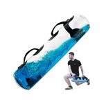 Water Weight Aqua Bag up to 55lbs - Filled Hydro Core Training Bag for Strength Functional Fitness Training -Exercise Sandbag Alternative Power Water Weight Bag, Smart Design with Extra Handle{ 20kg }