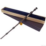 Sage Square Classic Metal Core Handcrafted Professor Albus Magic Wizard Sorcerer’s Dumbledore Wand, Elegant Stick Collectible Cum Cosplay Accessory (40 CMs Long)