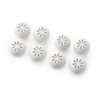 BOXANIA® 8 pcs Mothballs in Reusable Apple Shaped Box for Wardrobe Clothes Shoes Drawer - Mix Colours