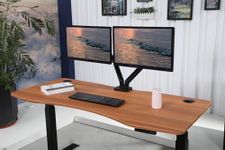 ApexDesk K Series 71" Height Adjustable Standing Desk with Memory Controller, Aple