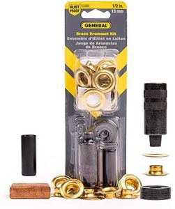 General Tools 71264 Grommet Kit with 12 Grommets, 1/2-Inch